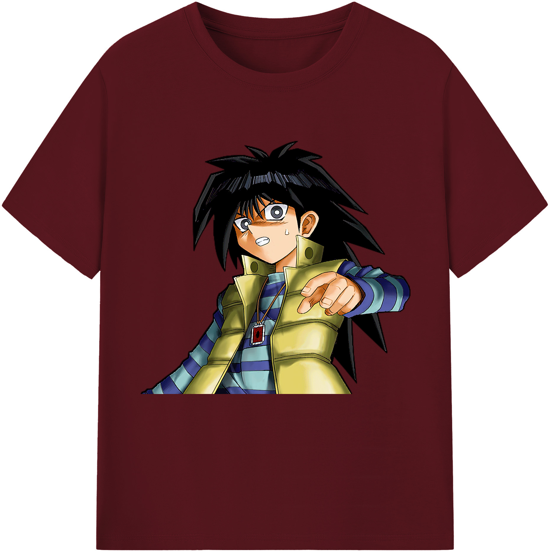 （画像用） 遊☆戯☆王 Yu-Gi-Oh! 綿100％半袖Tシャツ（フロントプリント）